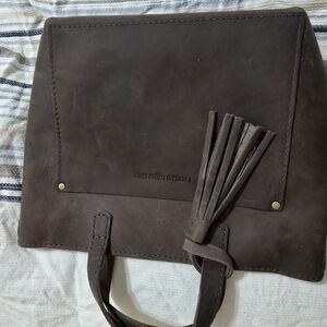 Plg Groupie Grey Mini Crossbody With Matching Tassel